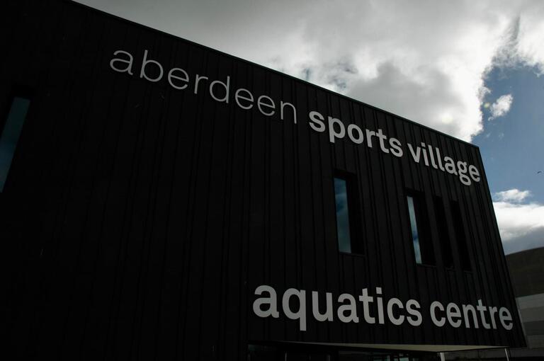 Aberdeen sports village front