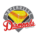 Naperville Diamonds Softball Logo