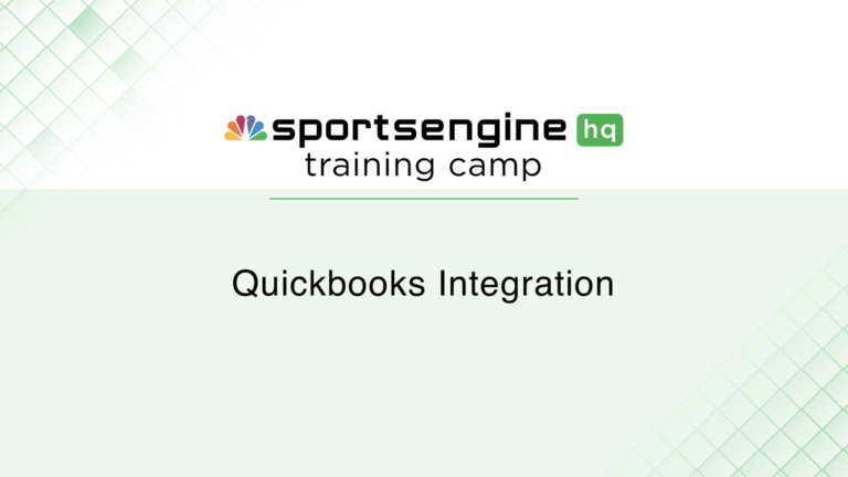 Quickbooks Integration